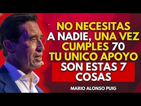 7 Cosas que las Personas Mayores Deben Usar para Vivir con Salud Paz y Felicidad | Mario Alonso Puig