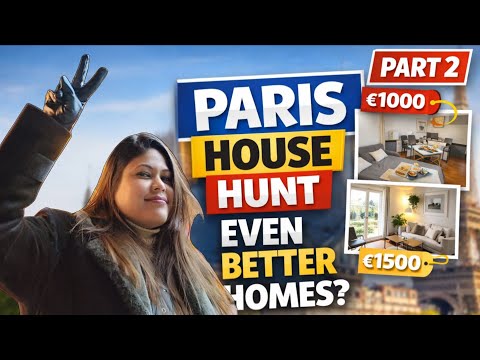 Apartment Hunting in Paris | Real Prices €700–€1500 | Indian in Paris Vlog (Part 2)