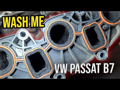 Intake Manifold Cleaning: VW Passat B7 2.0TDI