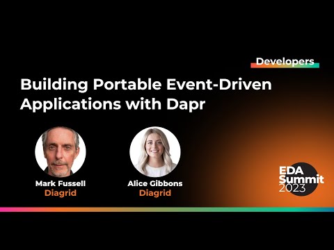 Building Portable Event-Driven Applications with Dapr