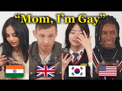 Asian VS Western, Tell Their Parents and Friends They Are Gay
