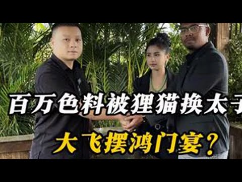 百万色料被狸猫换太子，大飞摆鸿门宴？#翡翠 #翡翠手镯 #翡翠原石 #缅甸翡翠 DOU+小助手 抖音小助手