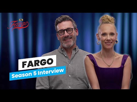 Fargo Season 5 Cast on Mastering the Accents | Juno Temple, Jon Hamm