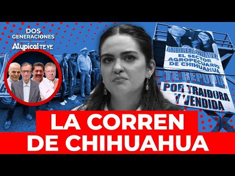 ¡SALE HUYENDO! Enfrentan a Andrea Chávez en Chihuahua y desaparece