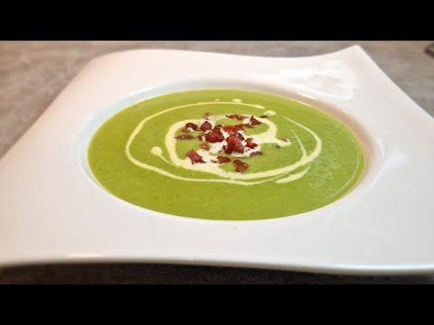 PEA AND PANCETTA SOUP