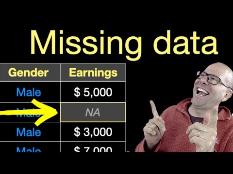 Understanding missing data and missing values. 5 ways to deal with missing data using R programming