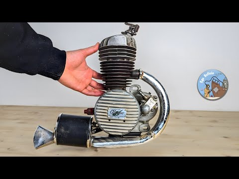 Engine for a bicycle from 1947 Part 1/2