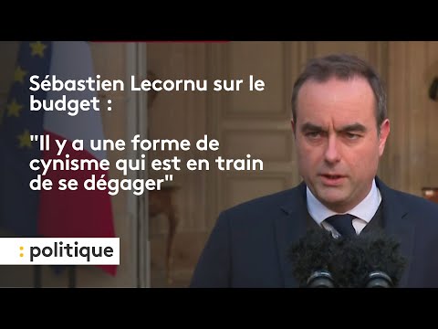 Budget 2026 : le Premier ministre Sébastien Lecornu s'exprime depuis le perron de Matignon