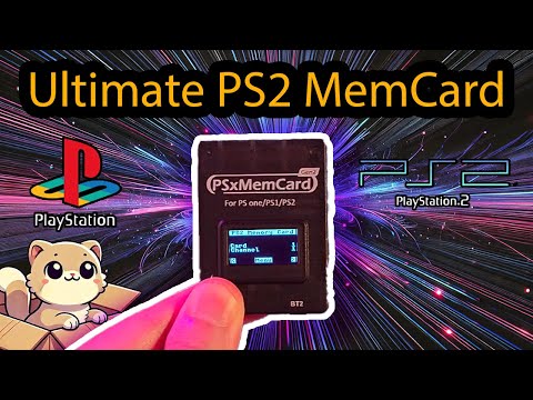 PSxMemCard Gen2: The Ultimate Memory Card for PlayStation 1 & 2 | Unboxing and Review