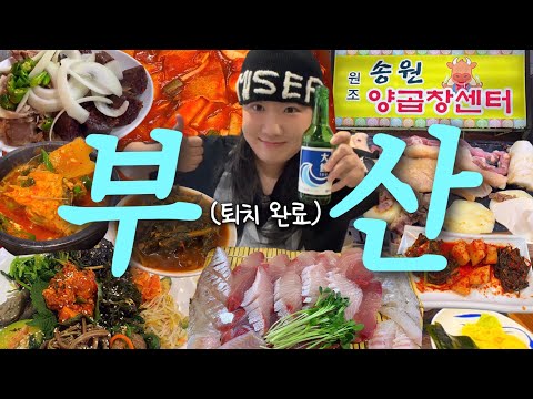 I was depressed, so I went to Busan and ate something delicious.