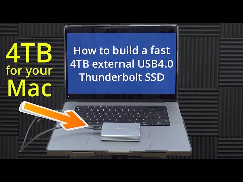 BUILD A SUPER FAST THUNDERBOLT 4 SSD FOR YOUR APPLE MAC!