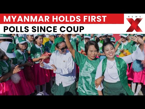 Myanmar Holds First Election Since 2021 Coup Amid Conflict and Rebel-Controlled Zones