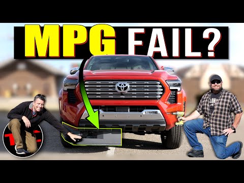 Does the New 2024 Toyota Tacoma's Massive Chin Spoiler Actually Do Anything? We Put It to the Test