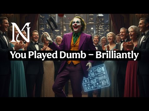 YOU LET 'EM THINK YOU WERE A F*CKIN' JOKE... TILL YOU FLIPPED THE DAMN TABLE 🃏💥🖕