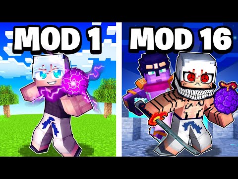 Minecraft but Everytime I Die I Add an Anime Mod