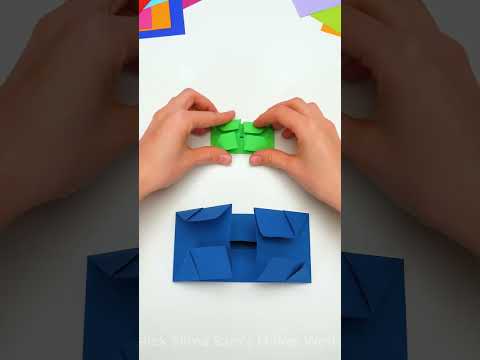 No Glue Fidget Toy 🤩 #DIY #Crafts #Toys