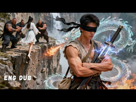 Four demons captured the princess, but the blind guy slew them in one slash—he’s the God of Swords!