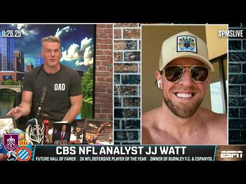 JJ Watt on Texans-Colts, calling T.J.'s big sack & Thanksgiving 🏈 | The Pat McAfee Show