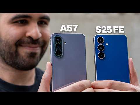 Galaxy A57 vs. S25 FE: Camera, Battery, Performance!