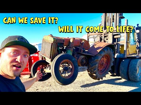 1936 JOHN DEERE MODEL D SAVED FROM THE SCRAPPER!!! can we give it NEW LIFE?!?!?