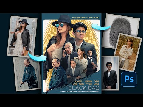 Create a Multi-Character Poster in Photoshop | Black Bag Tutorial