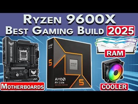 🛑Finally Cheap!🛑 Best Ryzen 9600X Gaming PC Build 2025 | RAM, GPU, Motherboard & More!