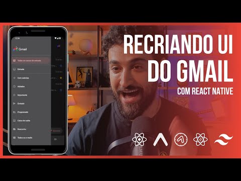 Recriei a interface do Gmail com React Native + Expo Router + Tailwind