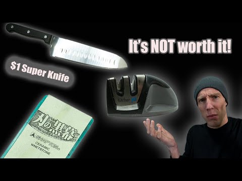You're Sharpening Your Knives Wrong - How To Make Any Knife 1000x Better