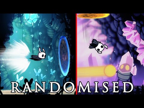 Hollow Knight Randomizer, but I get teleported every 3 minutes