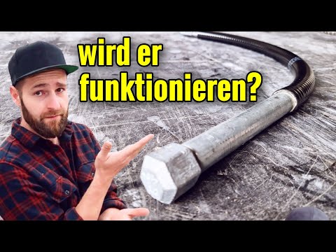 I built this XXS concrete vibrator, but...