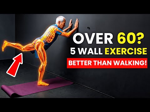 Surgeon REVEALS: 5 Wall Exercises Proven To Outperform Walking After 60 | Senior Health Tips