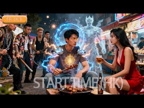 Des voyous méprisent un pauvre aux brochettes : c’est un dieu de guerre, il les balaie d’un coup !