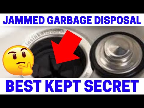 NEVER Fix A Jammed Garbage Disposal Until Watching This! Quick & Easy
