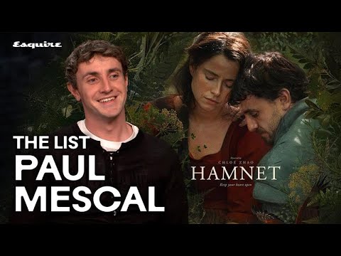 11 Very Calming Minutes of Paul Mescal Talking About His Favourite Films, Music & Poetry