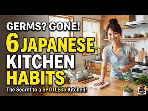 6 Japanese Kitchen Habits That Stop Germs Before They Start: Why Japanese Kitchens Stay So Clean