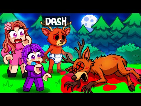 I Pretended to be BABY DEER MONSTER In 99 Nights In The Forest!