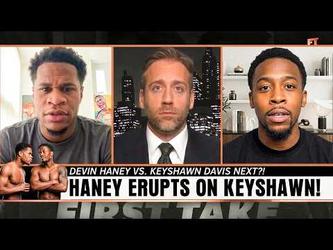 Devin Haney GOES OFF After Keyshawn Davis During HEATED Live Interview