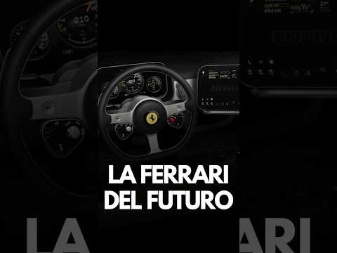 FERRARI LUCE: gli interni della prima ELETTRICA svelati nel tempio del design di Jonathan IVE