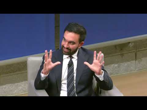 Zohran Mamdani Answers Questions at Columbia School of Journalism