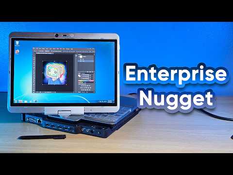 The CRAZIEST 2 in 1 Laptop from 2008! - HP EliteBook 2730p