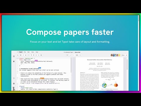 Typst: The LaTeX alternative in Rust