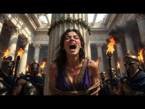 How Persian Immortals Defiled Athens’ Sacred Virgins During the 480 BC Occupation Shocked the World