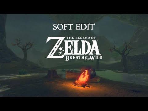 Relaxing Zelda Music with Campfire Ambience