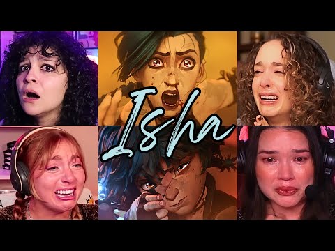 isha scene best reactions to crush ur soul over & over again (arcane s2 ep6)