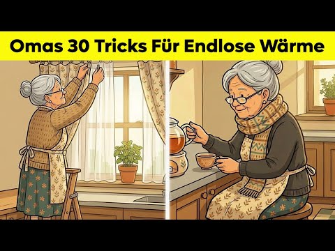 Omas 30 Tricks Für Endlose Wärme, Die Besser Funktionieren Als Jede Heizung!