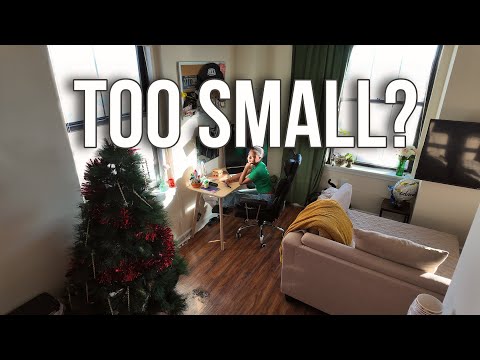 How I Fit My Life Into 500 Sq Ft | Thrifted Studio Apt Tour