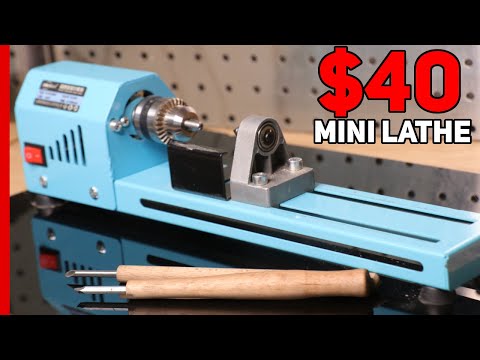 Should You Buy A $40 Mini Lathe? - Mini Lathe Review
