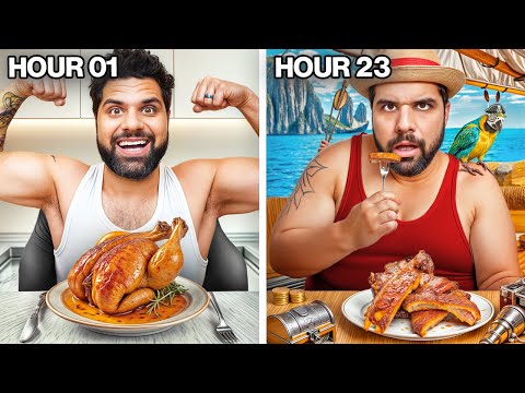 I Tried Luffy's Diet from One Piece