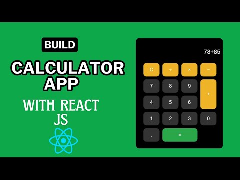 Build a Calculator App using React JS | React Projects For Beginners