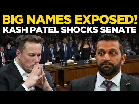 US Senate News LIVE: Big Names Finally Exposed By Kash Patel | Elon Musk | Trump | Epstein Files